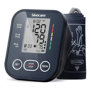 Tensiomètre numérique Sino Care avec grand écran LCD et mémoire, <span class=keywords><strong>brassard</strong></span> inclus - Product Image 2