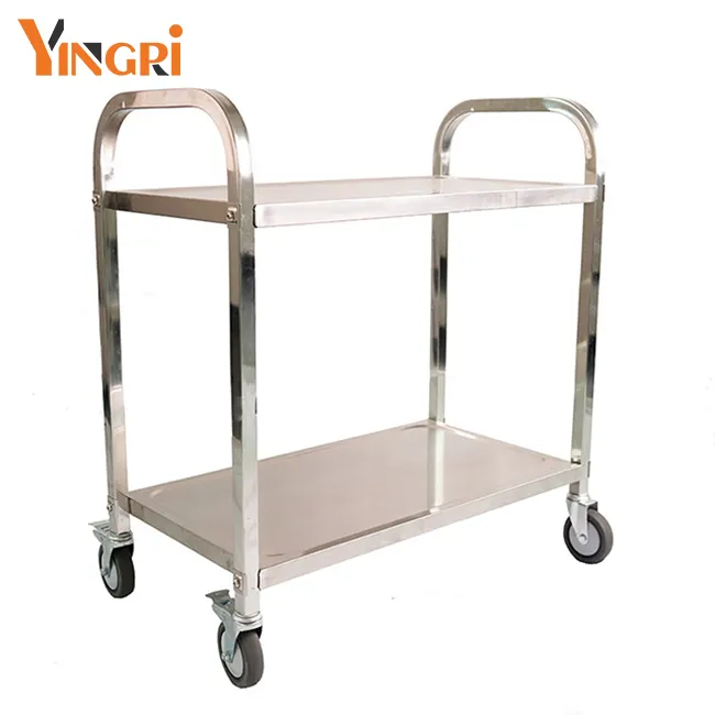 JMYINGRI-carrito de comida de acero inoxidable para Hotel, equipo de restaurante, servicio de lujo, carrito para Hotel