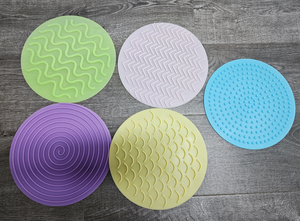 Nuevo juego <span class=keywords><strong>a</strong></span> juego Discos sensoriales Círculos Esteras sensoriales Estimulación táctil para calmar el juego sensorial - Product Image 4