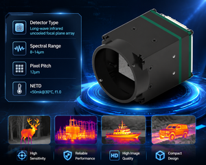 Module de caméra thermique V21 640x512, capteur d'imagerie infrarouge, détection longue portée, sortie vidéo continue, infrarouge haute sensibilité - Product Image 3
