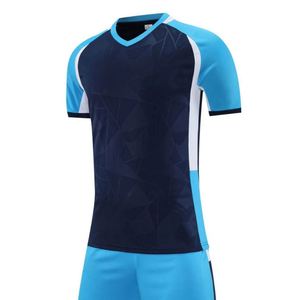 Design Custom logo Football Match Team Uniform Set Quick-drying and Breathable Fitness T-shirt - Product Image 6