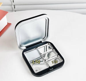 กล่องใส่เครื่องสำอางแบบประกอบเอง ขนาด L รุ่นสั่งทำพิเศษ ถาดแม่เหล็กแบบถอดเปลี่ยนได้ พร้อมตัวล็อค ถาดเปล่า กล่องพลาสติก - Product Image 3