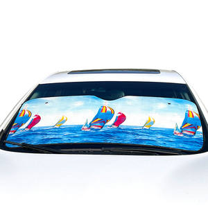 แผ่นบังแดดรถยนต์ขนาด 130*60 ซม. ป้องกันรังสียูวี ผ้าม่านบังแดด ฟิล์มบังแดด ที่บังแดดกระจกหน้ารถ แผ่นบังแดดหน้าต่างรถยนต์ แผ่นรองปิกนิก - Product Image 3