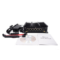 Mini serveur sans ventilateur 8e génération i3 8140U prise en charge de 6 Intel I225V 2.5G RJ45 Lan VPN routeur Pfsense
