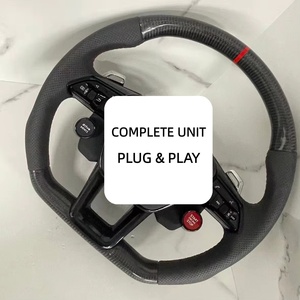 Volante Sportivo in Fibra di Carbonio per Audi A4/A4L/A5/<span class=keywords><strong>A6</strong></span>/A6L/A7/A8/A8L/R8/Q3/Q5/Q7/S3/S4 <span class=keywords><strong>2014</strong></span> - Product Image 3