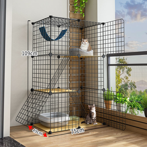 Joypet Playpen Caisse Enceinte Chat Maison Fil Métallique Pet Chat Chaton Furet <span class=keywords><strong>Chinchilla</strong></span> <span class=keywords><strong>Cage</strong></span> - Product Image 3