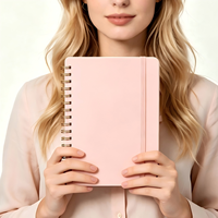 Carnet d'indexation couleur macaron mignon A4/A5/A6, bloc-notes portable à couverture rigide, style Kawaii, pour la classification quotidienne et les enregistrements des étudiants