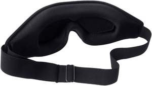 Masque de sommeil en soie de luxe sur mesure avec broderie, sangle réglable, doux, 6A, 100% soie, utilisable en toutes saisons et prêt pour les voyages - Product Image 2