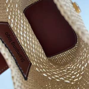 Colección Verano <span class=keywords><strong>2026</strong></span>: Bolsos de Paja para Mujer, Bolsos de Mano para Exteriores, Bolsos de Paja Reciclables para el Trabajo, Bolsos de Ganchillo Hechos a Mano - Product Image 4