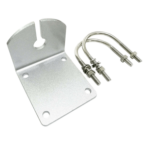 Pince en acier inoxydable 316 pour montage latéral sur mât, diamètre 38-70 mm, pour systèmes d'antennes HF/SSB, accessoire de support d'antenne AC - Product Image 4