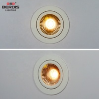 Led dim 2 chaud projecteur Pays-Bas haut de gamme led plafonnier faible à chaud 2700K connecteur rapide led downlight