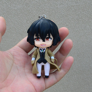 Set de 6 Llaveros de PVC de 10cm con Personajes de Anime, Figuras de Nakajima <span class=keywords><strong>Atsushi</strong></span> y Dazai Osamu, para Bolsos, Regalos, Venta al Por Mayor - Product Image 4