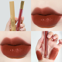 Professionnel de haute qualité végétalien mat marque privée étanche maquillage des lèvres brillant à lèvres en gros mat liquide rouge à lèvres glaçure à lèvres