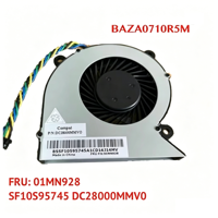 Ventilateur de refroidissement CPU AIO 01MN928 pour ordinateur tout-en-un Lenovo 520c-24igm 520c-24iwl 520c-24iil 520c-24, ventilateurs de refroidissement PC BAZA0710R5M