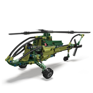 Mould King 24052 EXPLORATION HELICOPTER Ensemble de blocs de construction MOC Petits blocs de puzzle en plastique Jouets Cadeaux pour adultes - Product Image 1