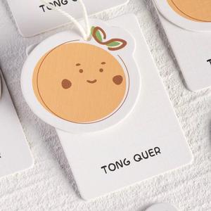 Eco-friendly Custom Embossed Debossed Brand Logo White Pape Swing Hang <b>Tag</b> With Hangtag String for Clothing - Product Image 5