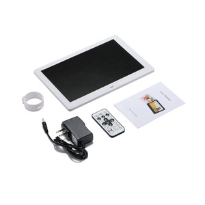Small Slim <b>LED</b> Elc Bus Digital Picture Frame 10 Inch 1280*800 Video Player Calendar <b>Clock</b> Background Music - Product Image 6