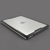 Étui pour ordinateur portable robuste en TPU+PC neuf 2024 pour MacBook Air 13 pouces 2020 M1 A2179 A2337