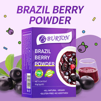 Grensoverschrijdende Handel Instant Acai Berry & Erythritol Fruitpoeder 3g*20 Sachets Vegan Glutenvrij Zonder Toevoegingen Volledig Natuurlijk