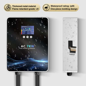 Cargador de Coche Eléctrico Inteligente, Corriente Ajustable, Tipo 1, Tipo 2, GB/T, Tela, 7kw, 11kw, 18kw, 22kw, IP66, Wallbox, Cargador para Vehículos Eléctricos, CA 110-380V - Product Image 4