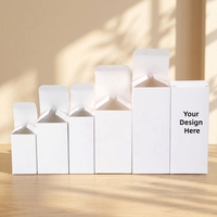 Emballage personnalisé avec logo imprimé, boîte en papier kraft pour flacon d'huile essentielle de 10 ml à 100 ml
