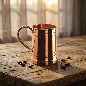 BPA-Free Smooth Long Copper Metal 16 oz Drinkware American Style Customized Home & Office Use Eco-Friendly <b>Moscow</b> <b>Mule</b> <b>Mug</b> - Product Image 1
