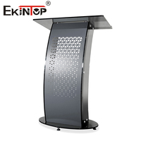 Ekintop Mobilier de bureau et scolaire, pupitre en fer et verre, podiums, pupitre d'église pour église
