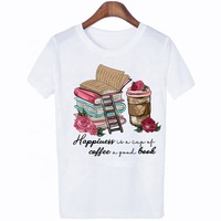 Vente chaude Transferts Dtf Prêts À Presser Livres Pour Vêtements Lecture Personnalisée Impression Par Transfert Dtf Pour T-shirts Vêtements