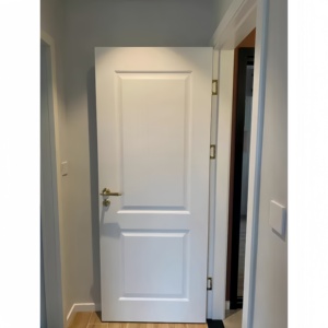 2025 NewMinimalist Design <span class=keywords><strong>Cadre</strong></span> de <span class=keywords><strong>porte</strong></span> <span class=keywords><strong>intérieur</strong></span> en bois blanc unique Dernier bois massif fini avec <span class=keywords><strong>porte</strong></span> principale unique peinte - Product Image 6