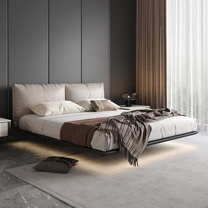 Nổi Khung Giường Tatami Đồ Nội Thất Phòng Ngủ Bằng Gỗ Nữ Hoàng Vua Kích Thước Thấp Nền Tảng Kama Kim Loại Giường - Product Image 5