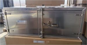Nhà Máy Bán buôn 24 "x24x'60" Nhôm và thép không gỉ xe tải hộp công cụ Khung chống thấm nước cho phẳng Trailer phụ kiện - Product Image 4