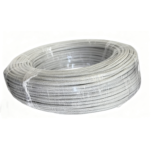 Câble en mica haute température GN500, câble en fibre de verre tressé résistant à la chaleur, câble chauffant électrique ignifuge, câble pour four - Product Image 1