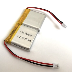 703030 리튬 폴리머 배터리 3.7v 550mAh 560mAh 570mAh <span class=keywords><strong>580mAh</strong></span> 600mAh 리포 배터리 073030 - Product Image 2