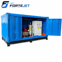 Nettoyeur haute pression ultra-élevée 2000 bars pour l'élimination de la rouille industrielle, le décapage de la peinture et la préparation des surfaces