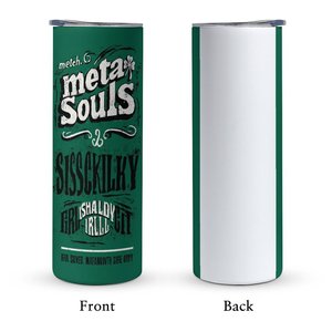 Vaso Térmico de Acero Inoxidable Meta Souls Sisskilky de 20 oz, Aislado al Vacío, con Logotipo Personalizado, para Uso en Todas las Estaciones - Product Image 2