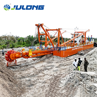 Drague industrielle pour l'élimination des sédiments, machine de dragage pour l'extraction du sable, drague de dragage de lacs, vente directe usine