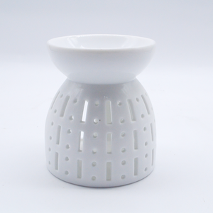 Pemanas Lilin Aromaterapi Keramik Custom Pabrik, Tempat Lilin Tealight, Kompor Pemanas Minyak Esensial, Pemanas Lilin Wangi - Product Image 3