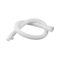Tuyau de vidange universel épaissi à pulsateur au design moderne pour machines à laver YuHeng WPSG-BD150 en plastique pour salles de bain, garantie 1 an
