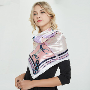 Pañuelo Instantáneo Turco para Mujer, Pañuelo Africano Personalizado, Pañuelo Hijab de Satén, Seda y Sarga 2020 - Product Image 1