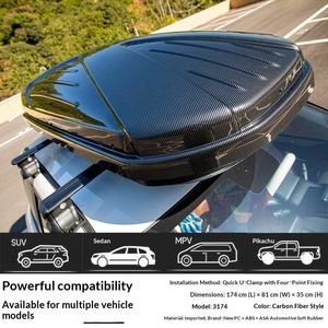 Portaequipajes de Techo Ardeco OLIVER para Autos, SUVs y Vehículos Todoterreno, Gran Capacidad, Universal, Hecho de Aleación de Aluminio - Product Image 4