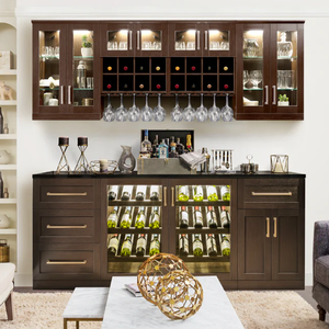 ตู้เก็บไวน์สแตนเลส304ห้องนั่งเล่นหรูหราดีไซน์ทันสมัยได้รับการรับรอง CE - Product Image 1