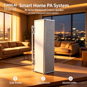 <span class=keywords><strong>Enceinte</strong></span> <span class=keywords><strong>colonne</strong></span> murale étanche BS 20 20W 100V pour système de sonorisation publique - Product Image 1