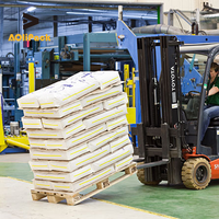 Feuilles de papier artisanal antidérapantes professionnelles, revêtement double face en résine, haute qualité, recyclables, pour l'emballage, le stockage et le transport