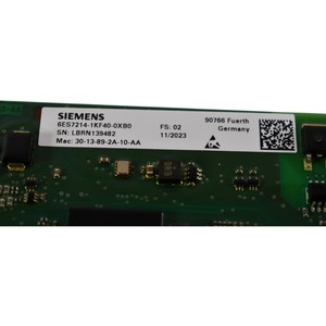 6ES72141KF400XB0 Nouveau processeur S7-1200F 1214FC DC/DC/Relais PLC - Product Image 4