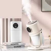 Atomiseur USB de grande capacité pour maison intelligente Veilleuse silencieuse Petit purificateur d'air Humidificateur