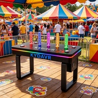 Table d'arcade interactive de réaction pour la coordination œil-main : Attrapez la lumière LED – Le premier qui arrive, le premier qui prend !