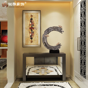 Coutume contemporaine sculpture abstraite résine transparente événement décoration pour la maison en gros art et artisanat - Product Image 4