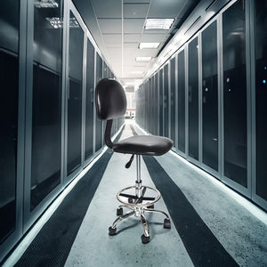 <span class=keywords><strong>ESD</strong></span> kursi berat dengan sandaran kulit PU besar, produk keselamatan industri sandaran untuk kontrol statis di lab dan gudang - Product Image 1