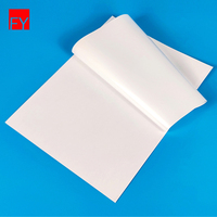 Rouleau de 500 autocollants A4 en papier imperméable, feuille à jet d'encre mate, en papier synthétique A4 PP, étiquettes vierges pour imprimante à jet d'encre