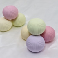 Diffuseur de Parfum en Pierre Céramique Couleur Macaron à Rayures Verticales, Assainisseur d'Air en Gypse pour Maison, Hôtel, Huile Essentielle et Plâtre Aromatique